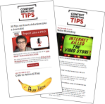 Content Marketing Tips Newsletters